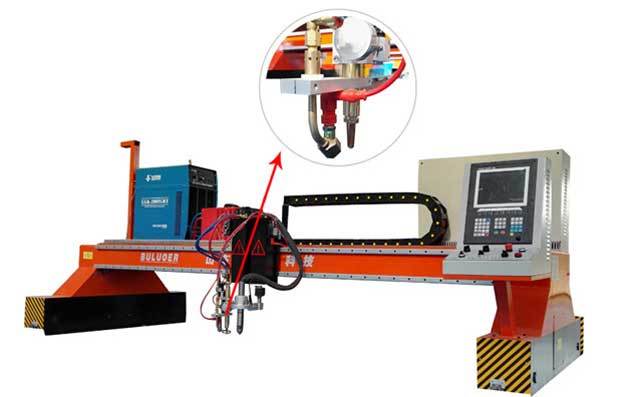 龍門式等離子數(shù)控火焰切割機實物圖